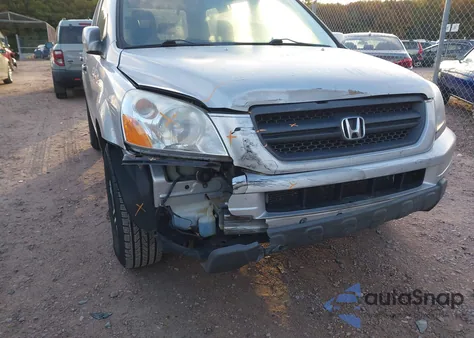 2003 Honda Pilot Ex-L из США, поврежденный, VIN 2HKYF18533H527576